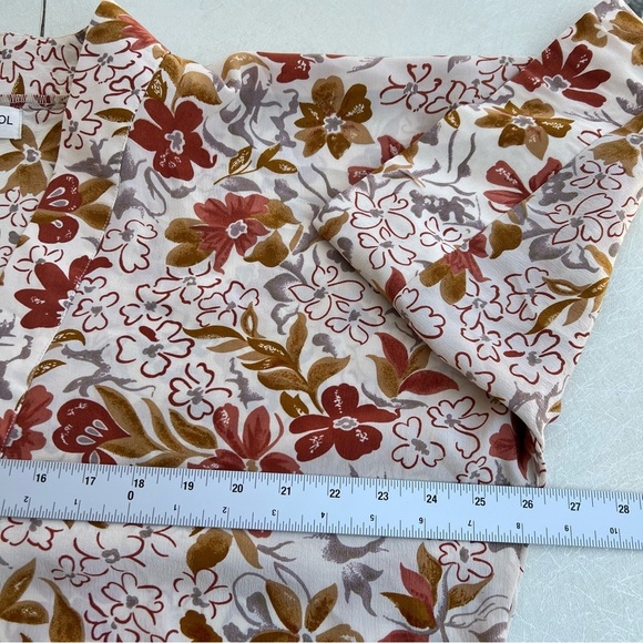 Annahmol Floral Blouse 100% Silk Hand Crafted - Picture 4 of 6